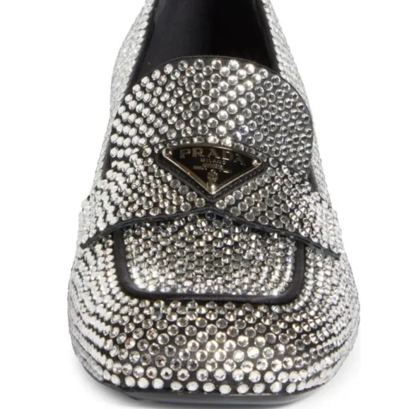 PRADA Crystal Loafers - Picture 9 of 16